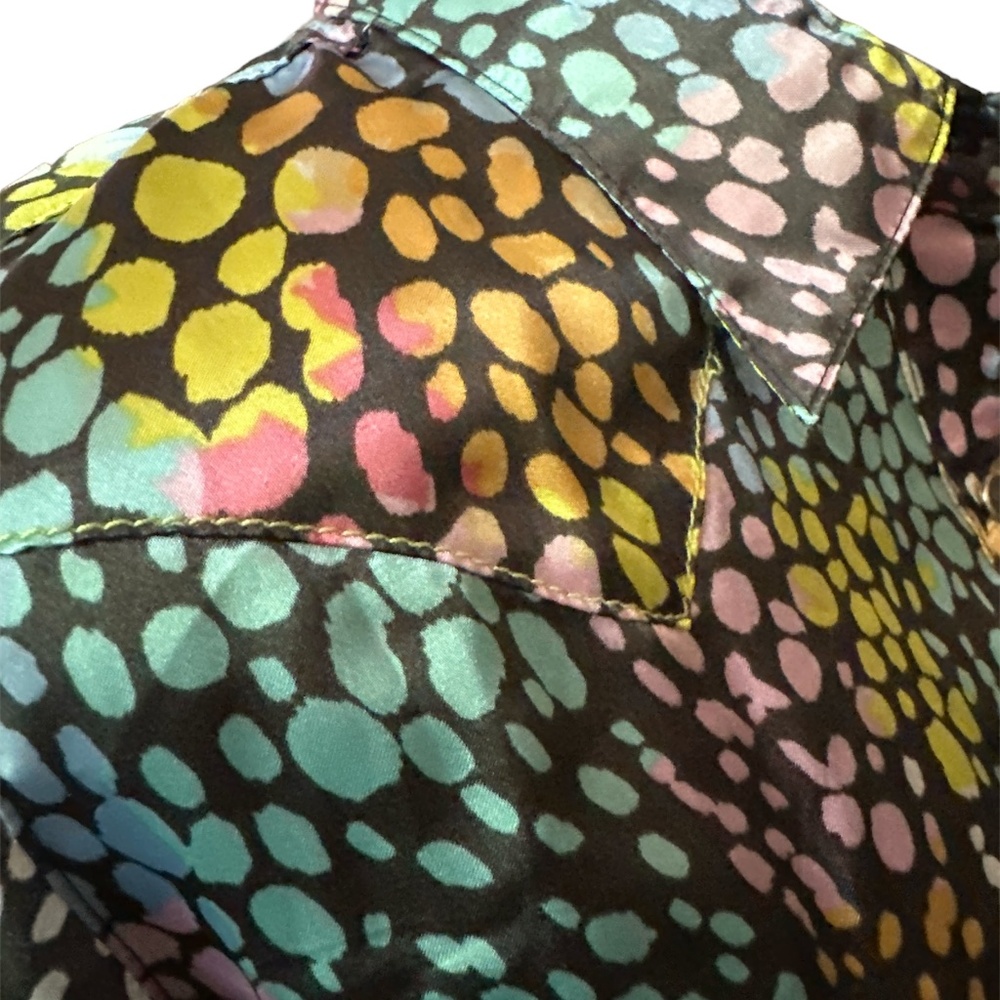 Wrangler Multicolor Button Down Shirt - image 7